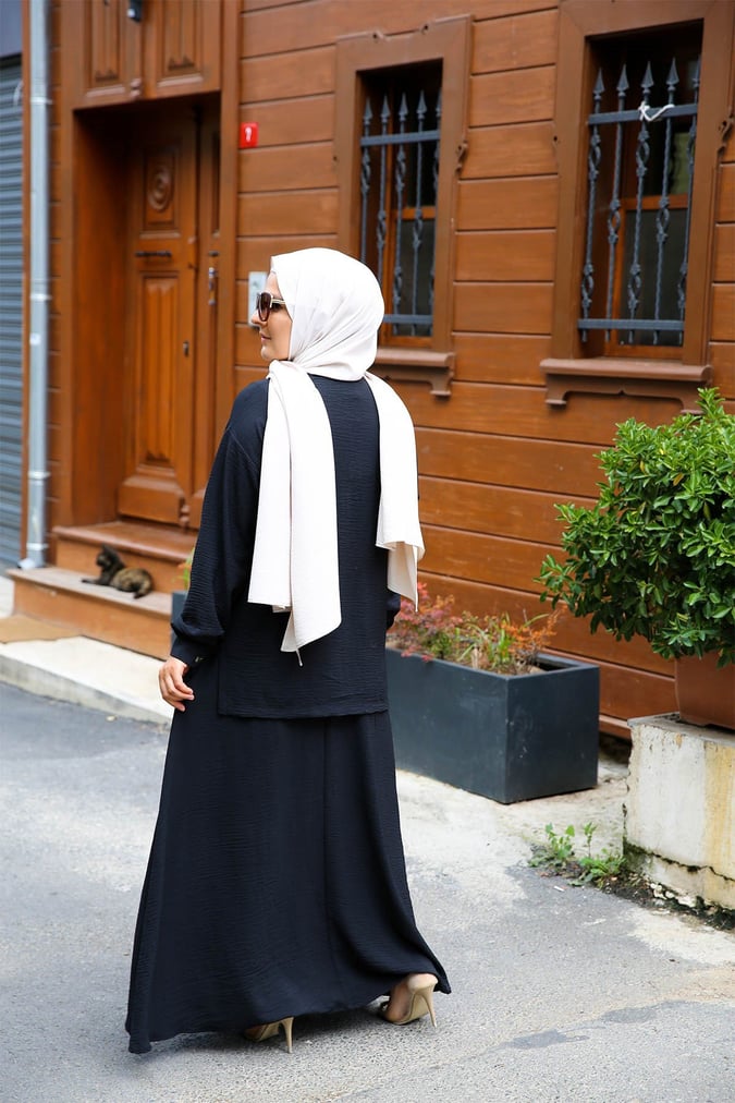 Ensemble safari jupe noir