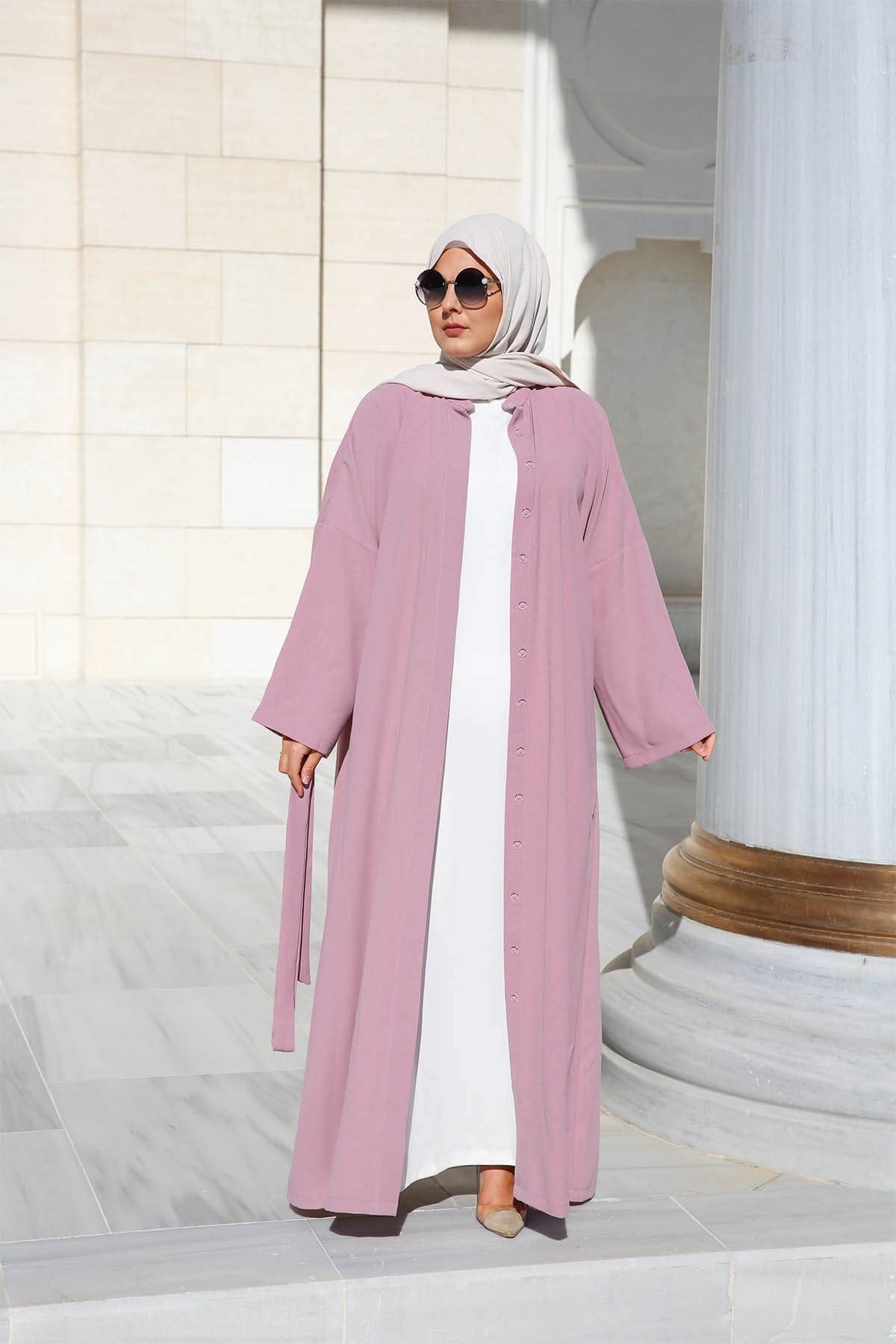 Feradje/ Ferace rose poudré
